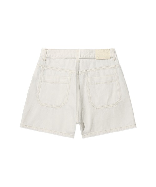 Wacky WiLLy（ワッキーウィリー）の「WOMEN'S DENIM SHORTS（デニムパンツ・レディース・ブルー/クリーム・SMALL/MEDIUM）」の4枚目の写真