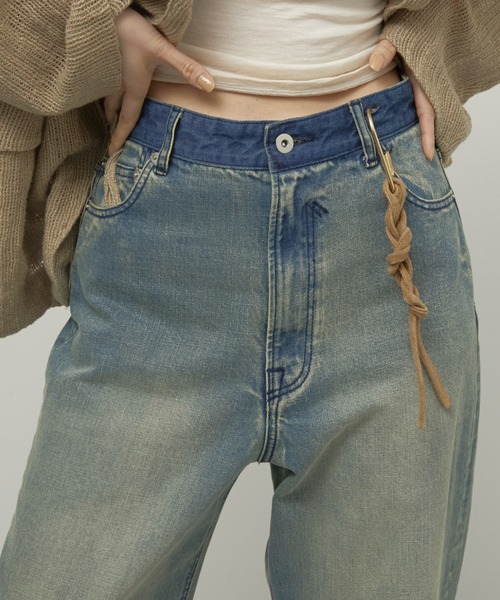 LA PEAU DE GEM（ラポドゥジェム）の「【LA PEAU DE GEM】high waist