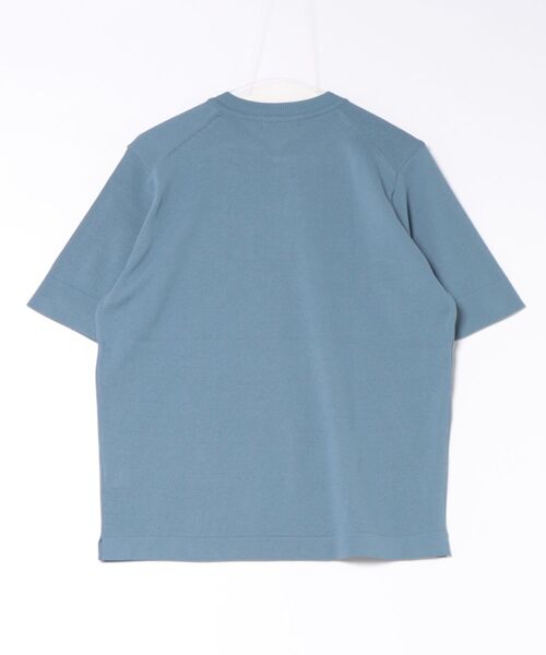 Rinascente(リナシェンテ)の「【Rinascente/リナシェンテ】Molesey ヘンリーネック サイドスリット ニット(ニット/セーター・メンズ・ブラック/グレイッシュベージュ/チャコールグレー/ホワイト/ダークブラウン/ライトグレー/インディゴブルー/ネイビー・SMALL/MEDIUM/LARGE/X-LARGE)」の18枚目の写真