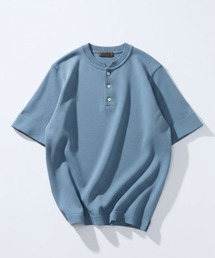 【Rinascente/リナシェンテ】Molesey ヘンリーネック サイドスリット ニット