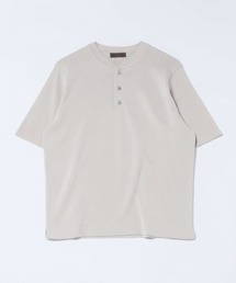 【Rinascente/リナシェンテ】Molesey ヘンリーネック サイドスリット ニット