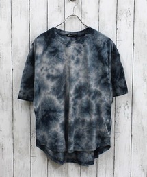 タイダイ染め ラウンドヘム 半袖Tシャツ