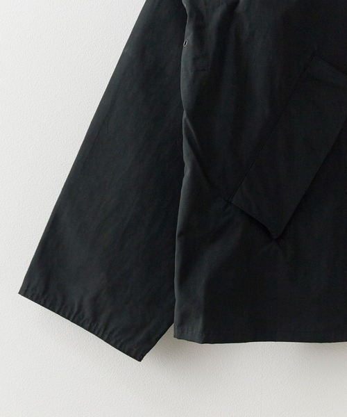 Barbour(バブアー)の「Barbour/バブアー transporter casual jacketTRANSPORT トランスポート ピーチスキン コットン ショートレングスブルゾン 2026年 夏 夏服 秋服(ブルゾン・メンズ・ブラック/グリーン・36/38/40)」の7枚目の写真