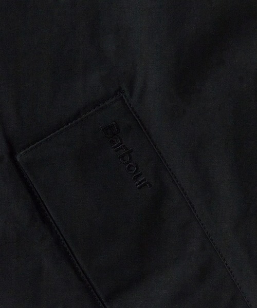 Barbour(バブアー)の「Barbour/バブアー transporter casual jacketTRANSPORT トランスポート ピーチスキン コットン ショートレングスブルゾン 2026年 夏 夏服 秋服(ブルゾン・メンズ・ブラック/グリーン・36/38/40)」の5枚目の写真