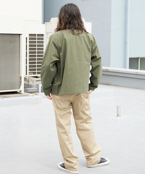 Barbour(バブアー)の「Barbour/バブアー transporter casual jacketTRANSPORT トランスポート ピーチスキン コットン ショートレングスブルゾン 2026年 夏 夏服 秋服(ブルゾン・メンズ・ブラック/グリーン・36/38/40)」の14枚目の写真