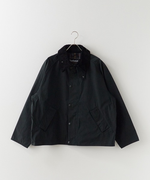 Barbour(バブアー)の「Barbour/バブアー transporter casual jacketTRANSPORT トランスポート ピーチスキン コットン ショートレングスブルゾン 2026年 夏 夏服 秋服(ブルゾン・メンズ・ブラック/グリーン・36/38/40)」の17枚目の写真