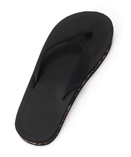 Indosole(インドソール)の「Indosole/インドソール/Riversole Flip Flops SANDALS(サンダル・メンズ・ブラック/グレー系その他3・10/9)」の7枚目の写真