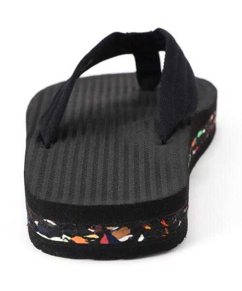 Indosole(インドソール)の「Indosole/インドソール/Riversole Flip Flops SANDALS(サンダル・メンズ・ブラック/グレー系その他3・10/9)」の9枚目の写真
