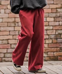 mp15104-Fleece Lined Baggy Wide Sweat pants バギーワイドスウェットパンツ(A70826cmb)