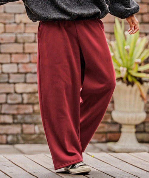CAMBIO(カンビオ)の「mp15104-Fleece Lined Baggy Wide Sweat pants バギーワイドスウェットパンツ(A70826cmb)(スウェットパンツ・メンズ・ミックスグレー/ブラック/ネイビー/ベージュ/レッド系その他・L/M/S)」の14枚目の写真
