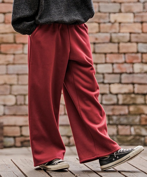 CAMBIO(カンビオ)の「mp15104-Fleece Lined Baggy Wide Sweat pants バギーワイドスウェットパンツ(A70826cmb)(スウェットパンツ・メンズ・ミックスグレー/ブラック/ネイビー/ベージュ/レッド系その他・L/M/S)」の15枚目の写真