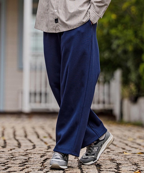CAMBIO(カンビオ)の「mp15104-Fleece Lined Baggy Wide Sweat pants バギーワイドスウェットパンツ(A70826cmb)(スウェットパンツ・メンズ・ミックスグレー/ブラック/ネイビー/ベージュ/レッド系その他・L/M/S)」の19枚目の写真