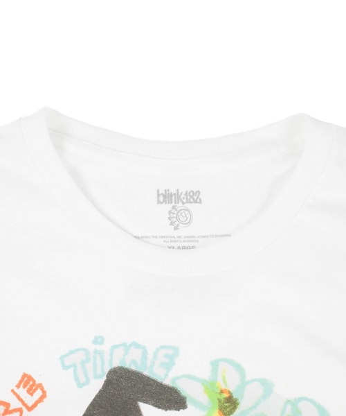 INNOCENT（イノセント）の「【GMerch/ジーマーチ】Blink 182 WHITE CRAYON T-SHIRTS 10581012（Tシャツ/カットソー・メンズ・ホワイト・X-LARGE/LARGE/XX-LARGE）」の6枚目の写真
