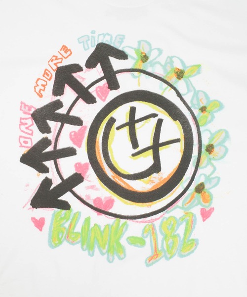 INNOCENT（イノセント）の「【GMerch/ジーマーチ】Blink 182 WHITE CRAYON T-SHIRTS 10581012（Tシャツ/カットソー・メンズ・ホワイト・X-LARGE/LARGE/XX-LARGE）」の5枚目の写真