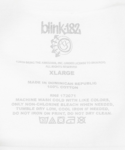 INNOCENT（イノセント）の「【GMerch/ジーマーチ】Blink 182 WHITE CRAYON T-SHIRTS 10581012（Tシャツ/カットソー・メンズ・ホワイト・X-LARGE/LARGE/XX-LARGE）」の4枚目の写真