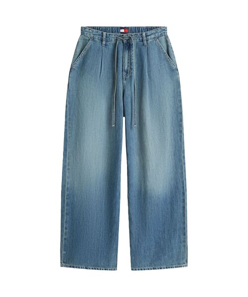 tommy jeans(トミー ジーンズ)の「ワイドシルエットデニムパンツ(デニムパンツ・レディース・インディゴブルー・25inch/27inch/26inch)」の4枚目の写真