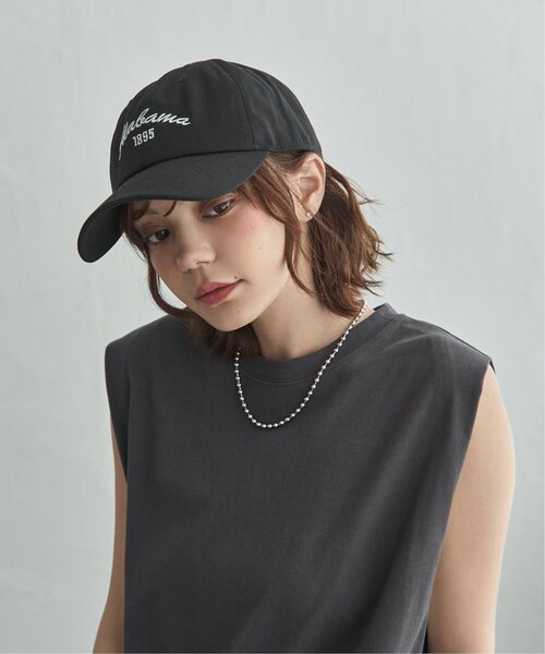 notch.(ノッチ)の「ロゴキャップ alabama(キャップ・レディース・ブラック/ベージュ/ネイビー・ONESIZE)」の1枚目の写真