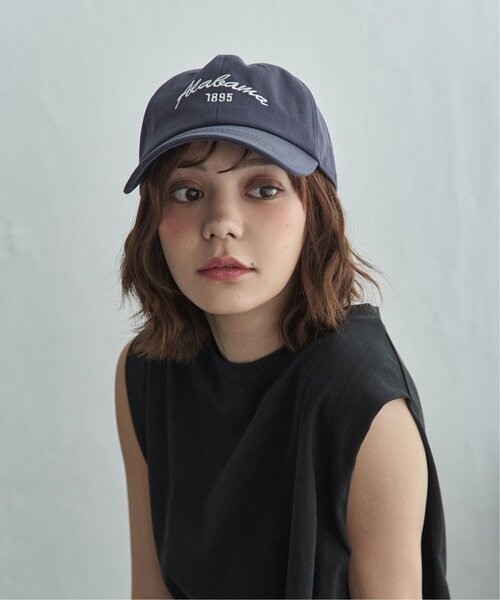 notch.(ノッチ)の「ロゴキャップ alabama(キャップ・レディース・ブラック/ベージュ/ネイビー・ONESIZE)」の5枚目の写真