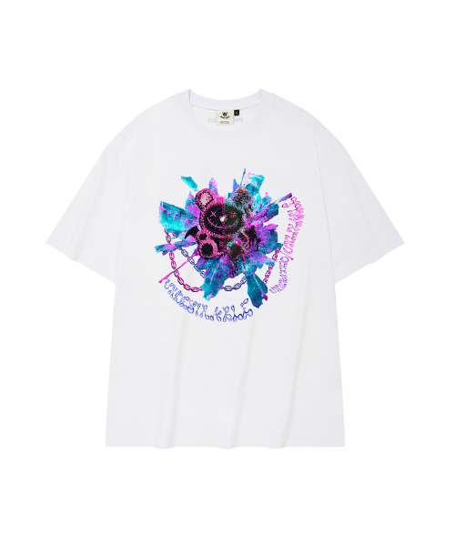 DYSFUNCT(ディスファンクト)の「UNWANTED BEARS T-SHIRT(WHITE)(Tシャツ/カットソー・レディース・その他・SMALL/MEDIUM/LARGE)」の5枚目の写真
