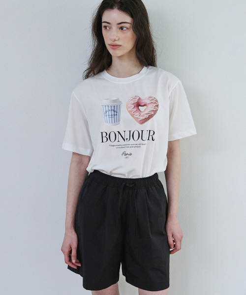MALOUPE(マロップ)の「5218 アモールグラフィックTシャツ (ホワイト)(Tシャツ/カットソー・レディース・ホワイト・FREE)」の7枚目の写真