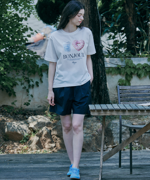 MALOUPE(マロップ)の「5218 アモールグラフィックTシャツ (ホワイト)(Tシャツ/カットソー・レディース・ホワイト・FREE)」の12枚目の写真