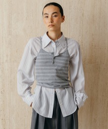 MULCH BORDER KNIT CAMISOLE/マルチボーダーニットキャミソール