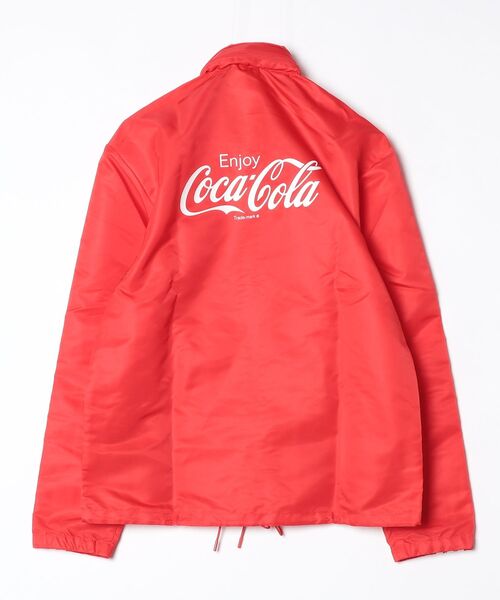adidas(アディダス)の「コカ・コーラ クラシック スポーツ ナイロンパーカー / アディダスオリジナルス adidas Originals(ナイロンジャケット・メンズ・レッド・MEDIUM/SMALL/X-SMALL/XX-LARGE/3XL/LARGE/X-LARGE)」の6枚目の写真