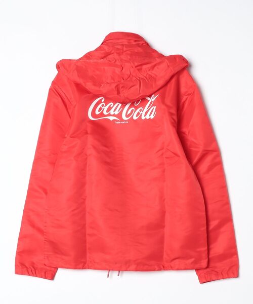 adidas(アディダス)の「コカ・コーラ クラシック スポーツ ナイロンパーカー / アディダスオリジナルス adidas Originals(ナイロンジャケット・メンズ・レッド・MEDIUM/SMALL/X-SMALL/XX-LARGE/3XL/LARGE/X-LARGE)」の7枚目の写真