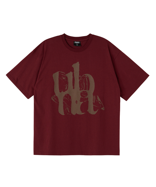 URBANAGE(アーバンエイジ)の「FLOW UBNA オーバー半袖バーガンディ(Tシャツ/カットソー・レディース・その他・MEDIUM/LARGE)」の12枚目の写真