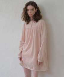 Luna Puff Tassel Dress_Pink(O26OPS01)