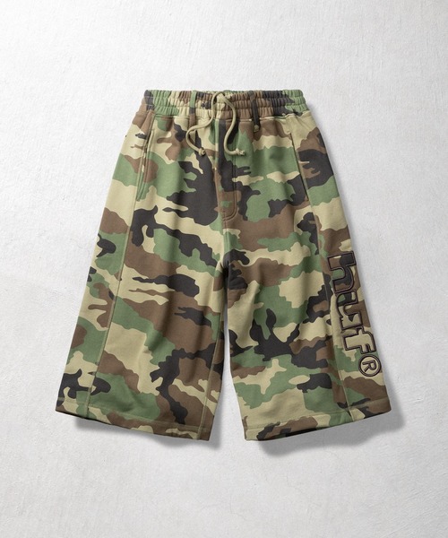 HUF（ハフ）の「BERMUDA FLEECE SHORT（スウェットパンツ・メンズ・アッシュグレー/ブラック/カモフラージュ・L/XL/M/S）」の3枚目の写真