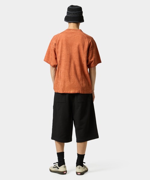 HUF（ハフ）の「BERMUDA FLEECE SHORT（スウェットパンツ・メンズ・アッシュグレー/ブラック/カモフラージュ・L/XL/M/S）」の11枚目の写真