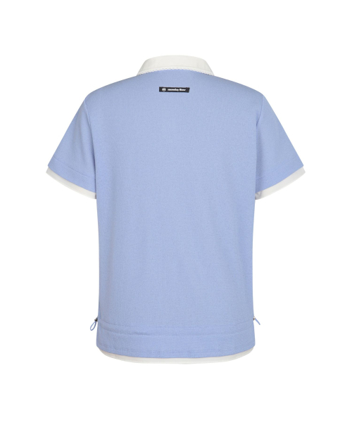 MONDAYFLOW(マンデーフロー)の「フィルソグッドニットライクトップ_ライトブルー(Tシャツ/カットソー・レディース・その他・SMALL/MEDIUM/LARGE)」の3枚目の写真