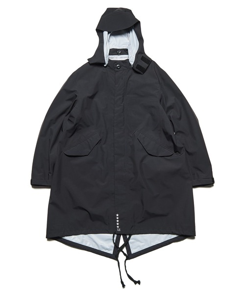 uniform experiment(ユニフォームエクスペリメント)の「3-LAYER MODS COAT(モッズコート・メンズ・ブラック/A・1/3/2/5/4)」の1枚目の写真