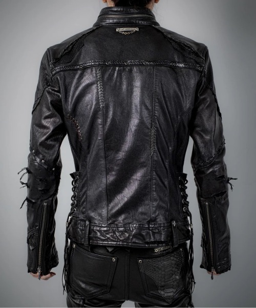 14th Addiction(フォーティーンスアディクション)の「14th Addiction/フォーティーンスアディクション/Desert Neo Black(ライダースジャケット・メンズ・ブラック・MEDIUM/LARGE)」の3枚目の写真