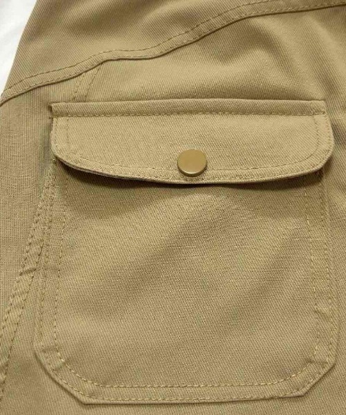 Forcement(フォースメント)の「ボリューム感が可愛い、今っぽく決まるワイドカーゴパンツ(その他パンツ・レディース・ブラック/ベージュ/カーキ・FREE)」の15枚目の写真