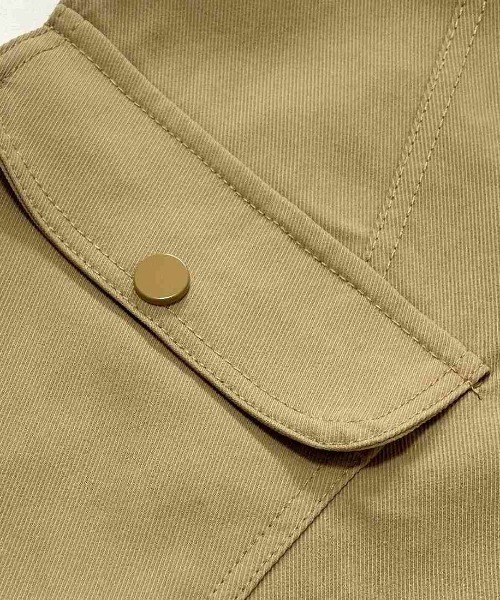 Forcement(フォースメント)の「ボリューム感が可愛い、今っぽく決まるワイドカーゴパンツ(その他パンツ・レディース・ブラック/ベージュ/カーキ・FREE)」の13枚目の写真