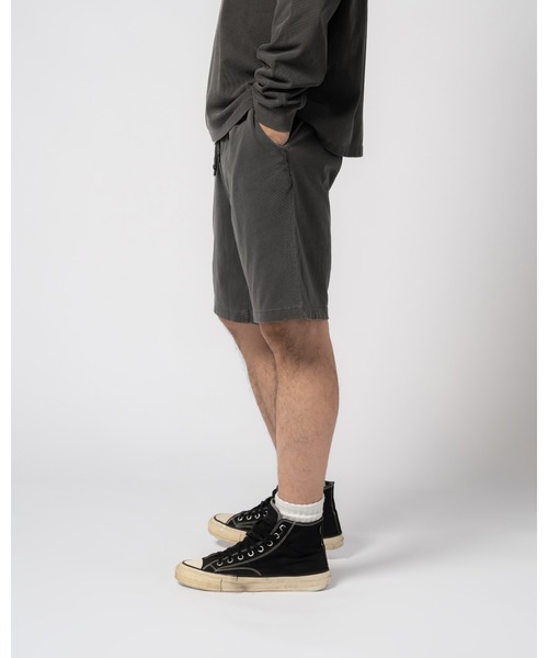 Knuu(ヌウ)の「Pigment Dye Jersey Shorts(その他パンツ・メンズ・ブラウン/グレー/ライトブルー/ブラック・SMALL/MEDIUM/LARGE/X-LARGE)」の5枚目の写真