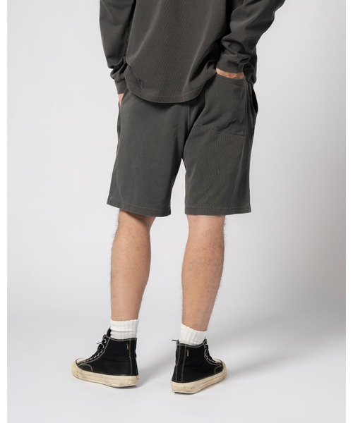 Knuu(ヌウ)の「Pigment Dye Jersey Shorts(その他パンツ・メンズ・ブラウン/グレー/ライトブルー/ブラック・SMALL/MEDIUM/LARGE/X-LARGE)」の6枚目の写真