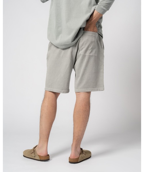 Knuu(ヌウ)の「Pigment Dye Jersey Shorts(その他パンツ・メンズ・ブラウン/グレー/ライトブルー/ブラック・SMALL/MEDIUM/LARGE/X-LARGE)」の8枚目の写真
