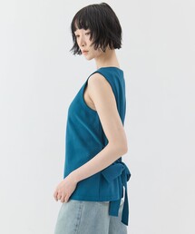 【WRAPINKNOTラッピンノット】《STUDIOUS別注》no sleeve knit tops/ノースリーブニットトップス