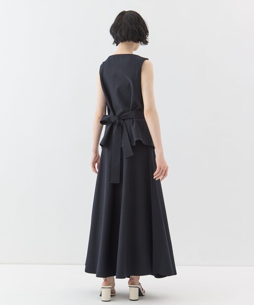 WRAPINKNOT（ラッピンノット）の「【WRAPINKNOTラッピンノット】《STUDIOUS別注》no sleeve knit tops/ノースリーブニットトップス（その他トップス・レディース・オレンジ/グリーン/ブラック/ホワイト・FREE）」の19枚目の写真