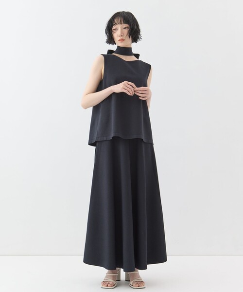 WRAPINKNOT（ラッピンノット）の「【WRAPINKNOTラッピンノット】《STUDIOUS別注》no sleeve knit tops/ノースリーブニットトップス（その他トップス・レディース・オレンジ/グリーン/ブラック/ホワイト・FREE）」の14枚目の写真