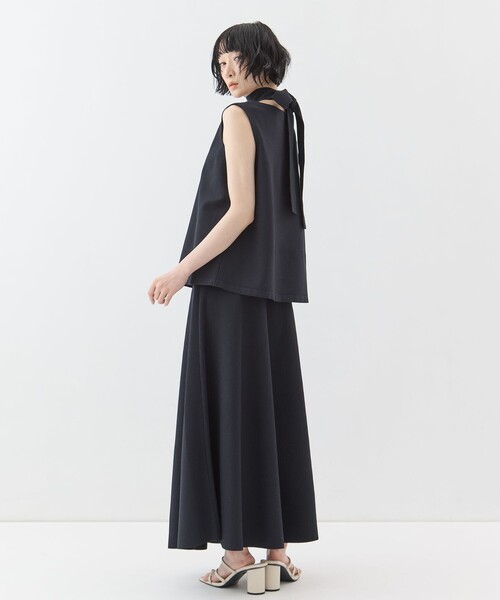 WRAPINKNOT（ラッピンノット）の「【WRAPINKNOTラッピンノット】《STUDIOUS別注》no sleeve knit tops/ノースリーブニットトップス（その他トップス・レディース・オレンジ/グリーン/ブラック/ホワイト・FREE）」の15枚目の写真