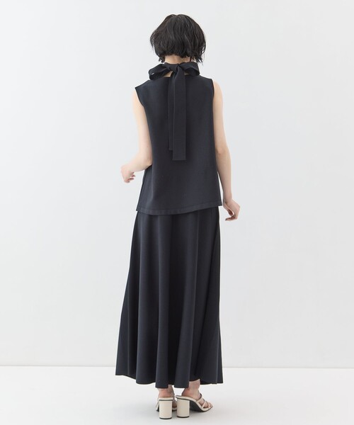 WRAPINKNOT（ラッピンノット）の「【WRAPINKNOTラッピンノット】《STUDIOUS別注》no sleeve knit tops/ノースリーブニットトップス（その他トップス・レディース・オレンジ/グリーン/ブラック/ホワイト・FREE）」の16枚目の写真
