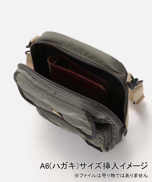 PORTER（ポーター）の「PORTER x VAGUE WATCH CO. Watchman Shoulders Grey（ショルダーバッグ・レディース・グレー・FREE）」の8枚目の写真
