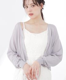 PROPORTION BODY DRESSING | 【追加生産】<UVカット>シアーカーディガン / 1216274701(カーディガン/ボレロ)