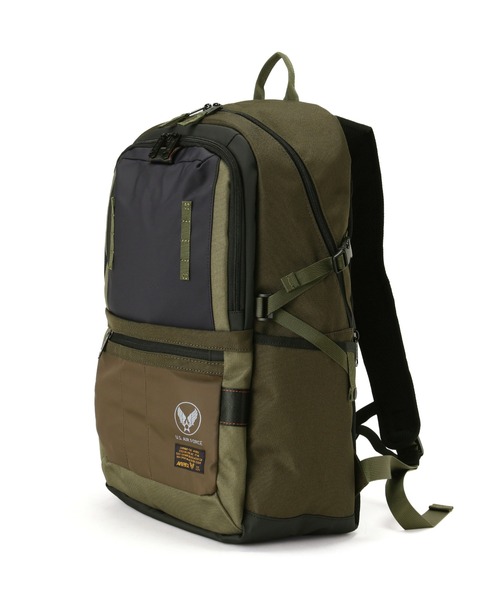 AVIREX（アヴィレックス）の「REGLESS DAYPACK / デイパック / AVIREX / アヴィレックス（バックパック/リュック・メンズ・オリーブ・FREE）」の4枚目の写真