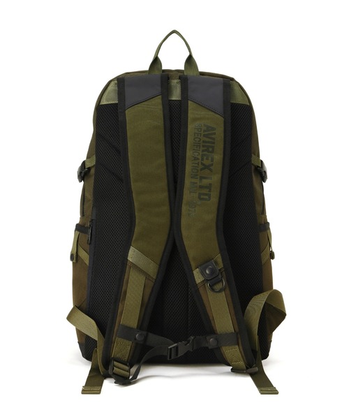 AVIREX（アヴィレックス）の「REGLESS DAYPACK / デイパック / AVIREX / アヴィレックス（バックパック/リュック・メンズ・オリーブ・FREE）」の5枚目の写真
