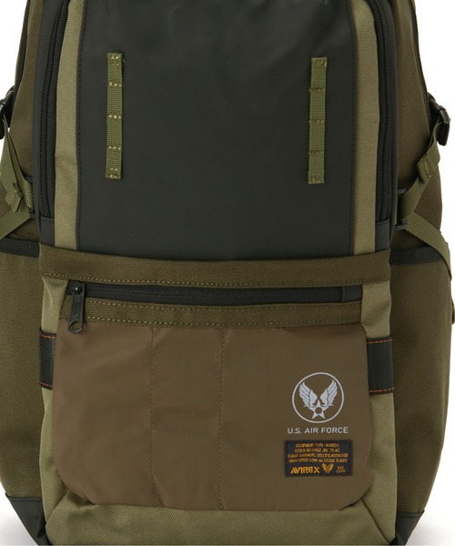 AVIREX（アヴィレックス）の「REGLESS DAYPACK / デイパック / AVIREX / アヴィレックス（バックパック/リュック・メンズ・オリーブ・FREE）」の7枚目の写真